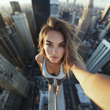 rooftopper woman