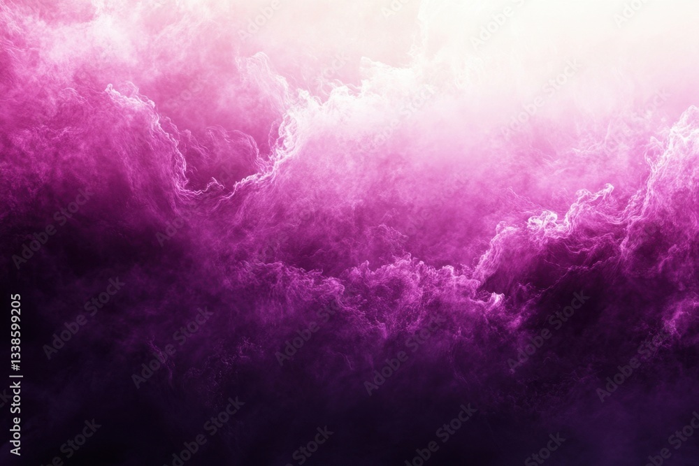 Canvas Prints ethereal purple nebula abstract background with dreamy cloudscape and cosmic dust for digital art an