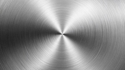 Brushed Metal Surface Circular Texture Design
