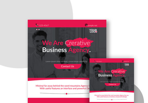 Creative Business Email Newsletter Design Template