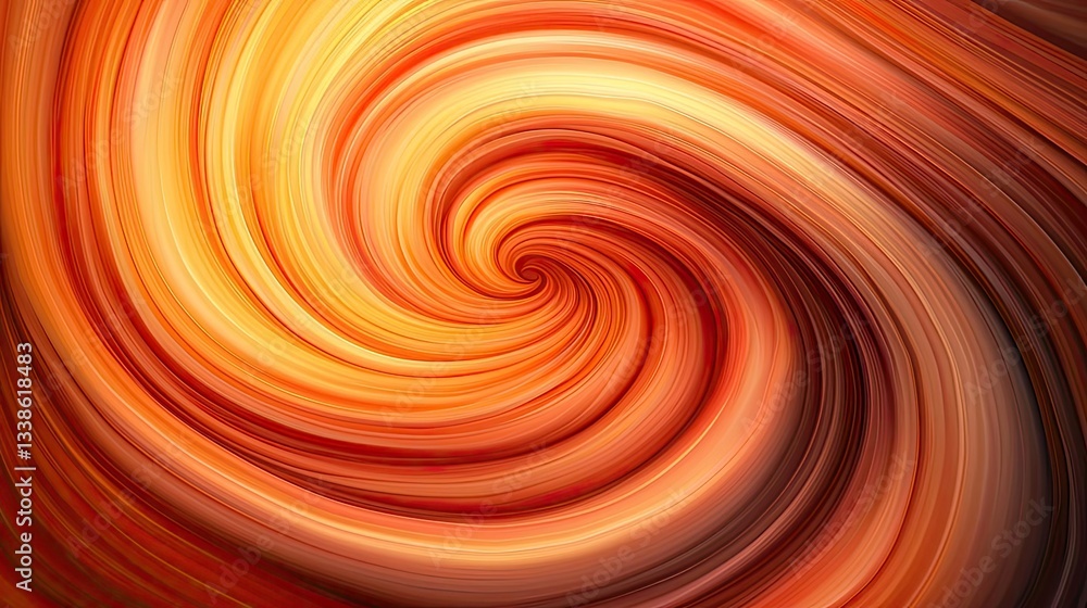 Poster sunset landscape abstract background idea. a vibrant swirl of orange tones, creating a mesmerizing a