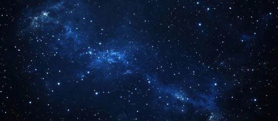 Stunning Cosmic View of Deep Space with Bright Stars and Galaxies