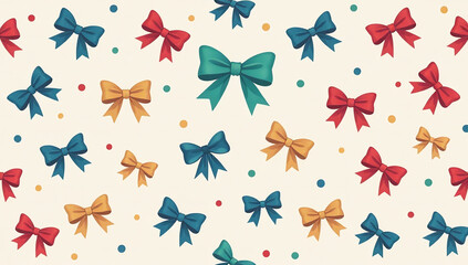 colorful bow patterns gifts parties perfect weddings holidays decorations make cute festive prints home
