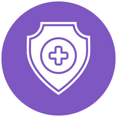 Obraz premium Health Shield Icon