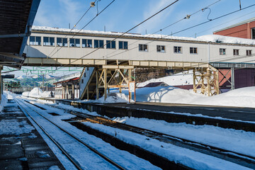 Snow Season Scenery in Echigo-Yuzawa, Japan