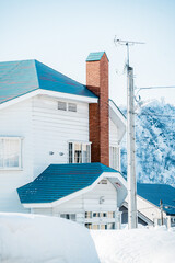 Snow Season Scenery in Echigo-Yuzawa, Japan