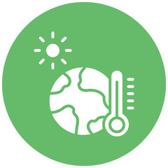 Global Warming Icon