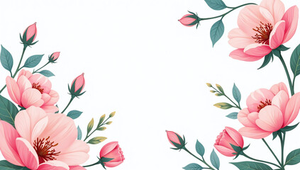 floral elements white background ideal wedding posters invitations designs requiring vector