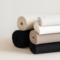tuch, seide, stoff, stoffballen, handwerk, heimwerken, schneiderei, papierrolle, hintergrund, rolle, baumwolle, faden, handtuch, fasern, nähen, textil, stapel, farbe, kleidung, handtuch, bunt, spule, 
