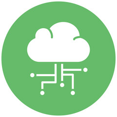 Cloud Computing Icon