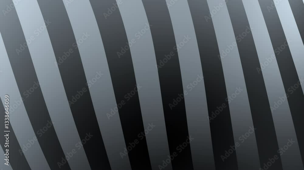 Poster a series of bold, curved stripes in varying shades of gray create a visually striking, modern abstra
