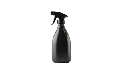 Spray bottle 3D render icon, sleek and modern cleaning product design, Transparent Background PNG