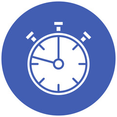 Stopwatch with Split Times Icon