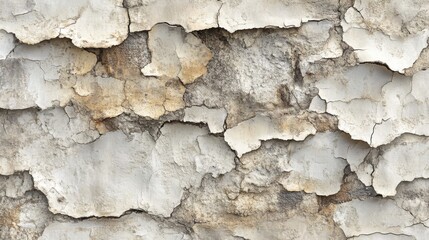 Fototapeta premium Cracked and weathered wall surface texture detail