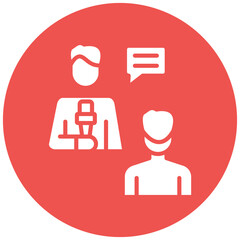 Media Interview Icon