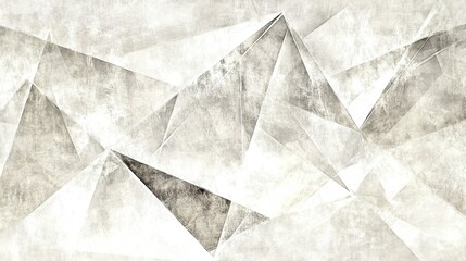 Abstract Beige Geometric Triangle Texture Background.
