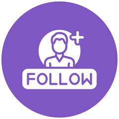 Obraz premium Followers Icon