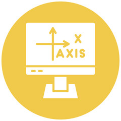 X Axis Icon