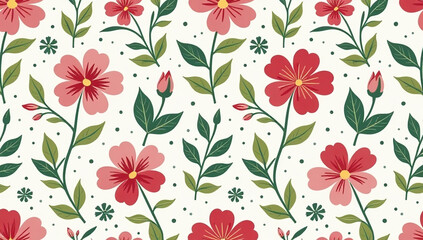 seamless floral patterns vector designed various media including paper cover fabric interior decor