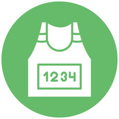 Marathon Bib Icon