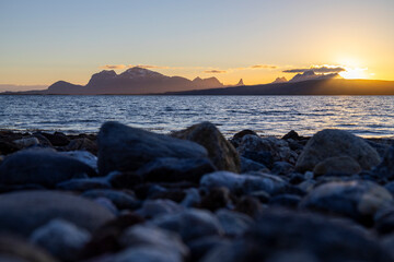 Steigen / Hamarøy - Mitternachtssonne Nordland Norwegen 5