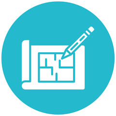 Blueprint Drafting Icon