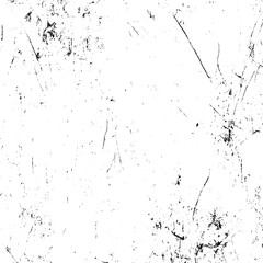 grainy and scratched texture isolated on white background with grunge effect, distressed overlay Grainy texture with  black spots on white background, grunge old scratched concrete wall surface. 
