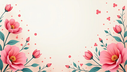 spring backgrounds flower arrangements perfect march holiday celebrations featuring women