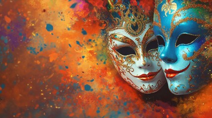 Vibrant Carnival Background for Creative Designs