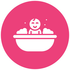 Baby Bath Icon