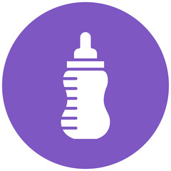 Fototapeta premium Baby Bottle Icon