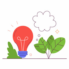 Vector work prepared for new ideas and new thoughts