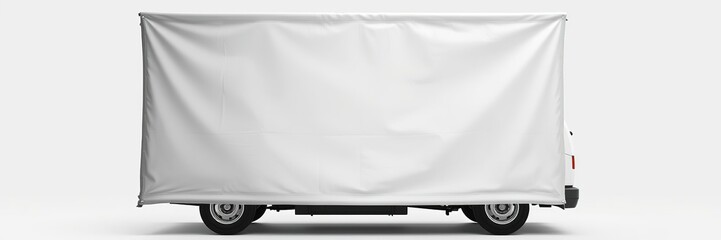 Blank Tarpaulin Mockup for Design Inspiration