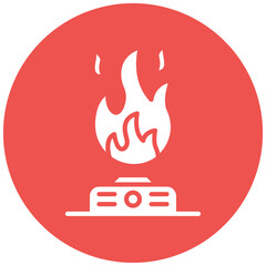 Gas Flame Icon