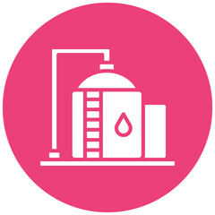 Oil Reservoir Icon