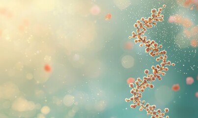 Exploring dna structure laboratory scientific image macro view biology