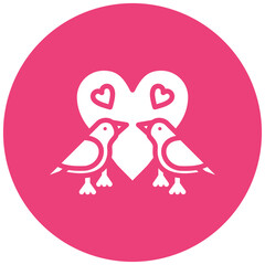 Lovebirds Icon