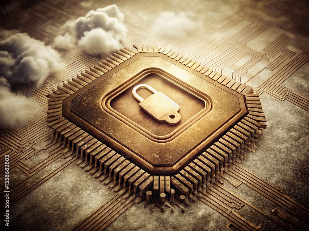 Poster vintage secure cloud computing: encrypted data safety in cloud storage