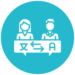 Language Exchange Icon