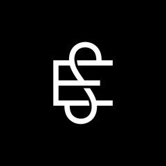 Abstract Intertwined Letter Logo Design