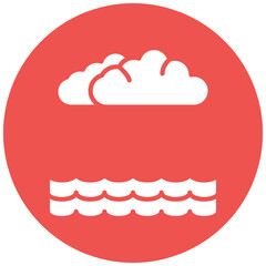 Monsoon Rainfall Icon