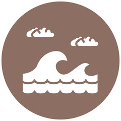 Monsoon Waves Icon