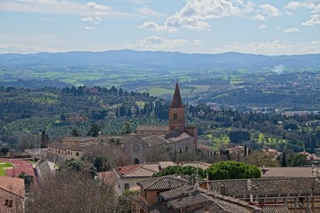Perugia Italy Cityscape on a Sunny Day