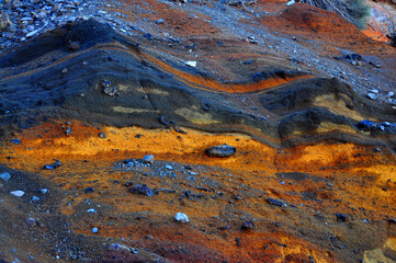 Vulkanlandschaft auf der Insel La Reunion, Indischer Ozean, Fanzösische Insel