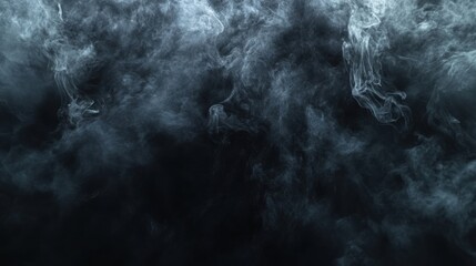 Thick black smoke rises ominously, indicating danger and the aftermath of conflict in a desolated area