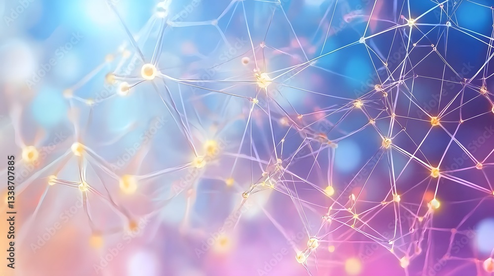 Poster cyber enhanced futuristic ai powered digital holograms showcasing real time immune system responses 