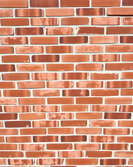 Obraz premium Red Brick Wall Background