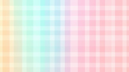 Soft Pastel Gingham Pattern Background with Light Colors for Creative Projects and Design Applications in Textile and Digital Presentation