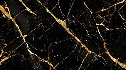 Luxurious Polished Marble Stone Texture with Elegant Natural Veins and High Contrast