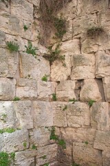Ancient Etruscan Wall Stones in Perugia Italy